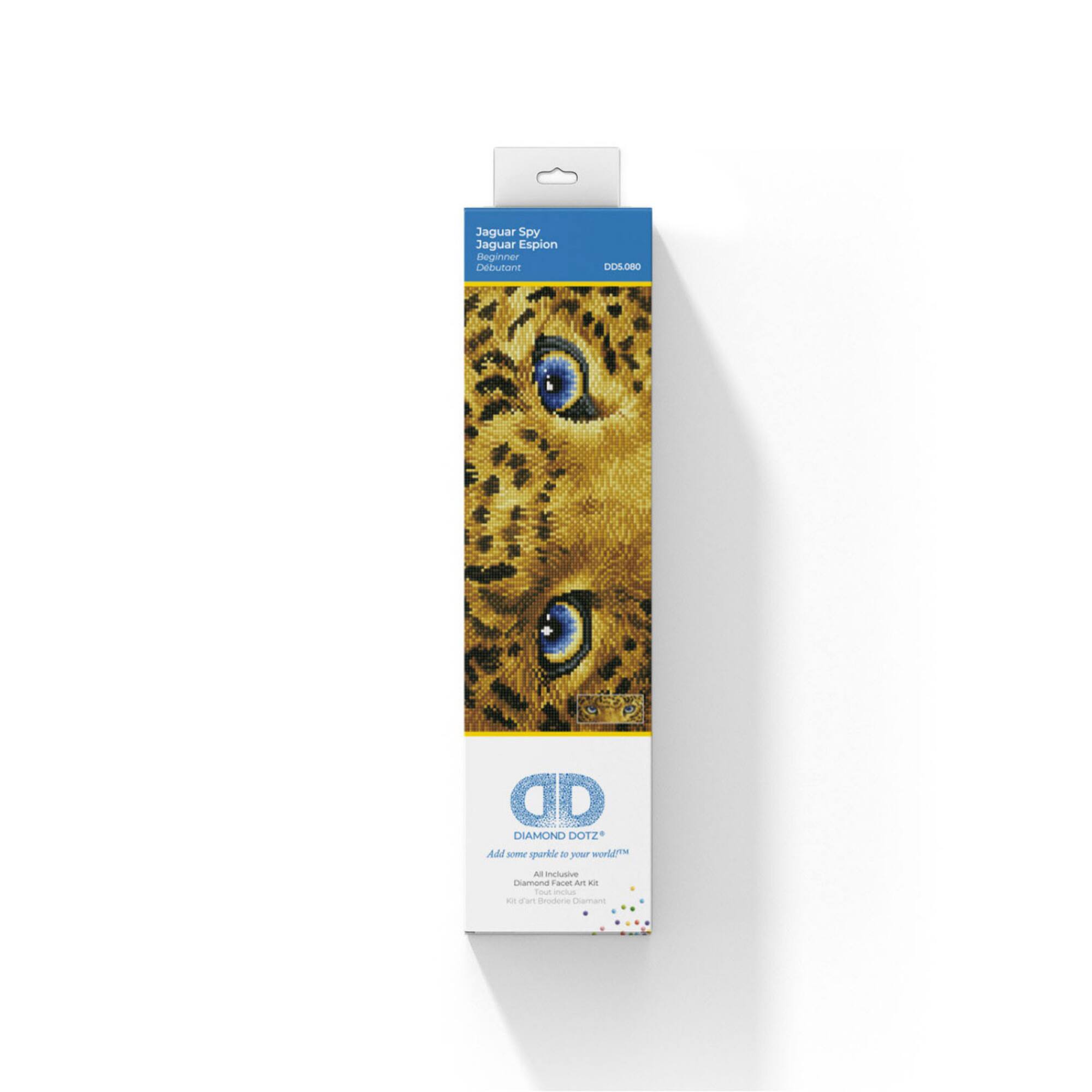 Diamond Dotz® Jaguar Spy Diamond Painting Kit
